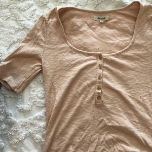 Made well: Henley, 3/4 sleeve, knit Top